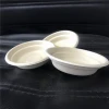 customized 75ml compostable small bowl sugarcane bagasse pulp biodegradable disposable dipping sauce bowl