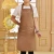 Import Customized Advertising Logo Thick Apron With Button Adjustable Dirt-Resistant Apron from China