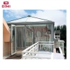 Customized Composite Roof Panels Sunrooms Houses Aluminum Green House Winter Glass Sunroom