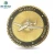 Customized engraved 2D design air force spirit of kitty hawk gold challenge coin