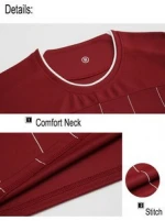 Customized Mens Soccer Wear Suit Home Field Suit Wear For Football Game