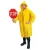 Import Customized New Design Yellow Rain Coat Water Resistant Sport Raincoat PVC Rainwears from Pakistan