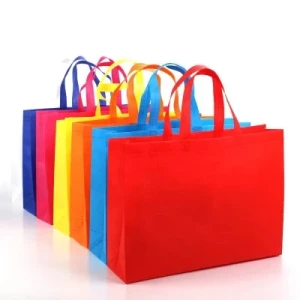 Customized Open Promotion OEM ODM Shopping Reusable Bags Non-Woven Handle Nonwoven Bag