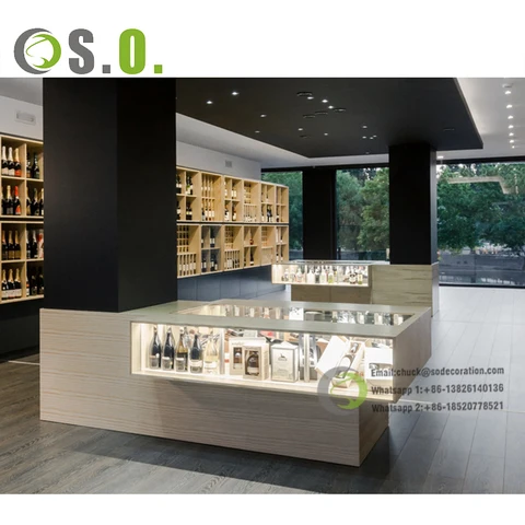 Buy Customized Size Wine Stand Display Modern Design Wine Display ...