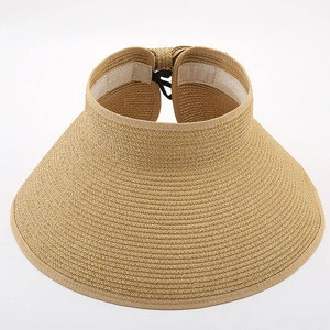 customized womens folding summer outdoor running sun visor beach hat