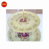Decorating Cake Tools, Lovely Round 2/3 Tier Metal Rotating Wedding Cake Stand
