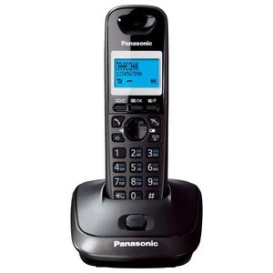 DECT telephone with phonebook for 50 names and numbers Panasonic KX-TG2511 Black Silver colors