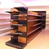 Dependable quality solid wood grain shelf grocery store supermarket shelves Metal wood grain supermarket shelves