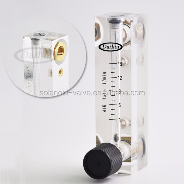 Buy Dfg4t6t Direct Reading Acrylic Hydrogen Gas O2 Flow Meter Oem