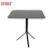 Import DHF High Quality Space Saving Round Rotating Stainless Steel Dining Table Base from China