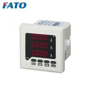 Digital Electrical Meter three Phase Current Meter ,three phase voltage meter. Multi-function electric meter 72*72 92*92