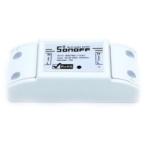 SONOFF Basic WiFi Switch Works with Alexa for Google Home Timer 10a/2200w Wireless Remote Switch for Android/ App Control for Electric Appliances