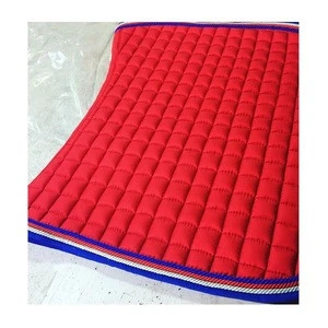 Direct Factory Premium Quality Cotton Horse Saddle Pad Available In Many Colors