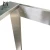 Import Direct Manufacturer High Quality Stainless Steel Brushed Square Table Legs from China
