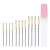 Import Directly Supply Small Icicle Coral Colored Needle Hook Steel Yarn Sewing Needles Knitting Tools With Factory Price from China