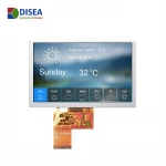 DISEA customized 5.0 inch 800x480 TFT lcd modules RGB888/40PIN with TN/NW type
