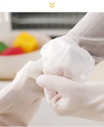 Dishwashing Gloves Durable Rubber Leather Waterproof Plastic Clothes Household Kitchen Cleaning gloves