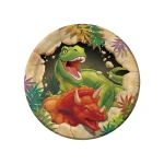 Disposable dinosaur party supplies set party favors and decoration paper plate and cup  dinosaur theme dinnerware
