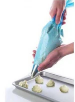 Disposable double pastry tool bag