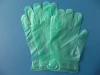 Disposable Green Powdered Vinyl Gloves for Genaral Purpose