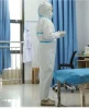 Disposable Isolation Clothing Uniforms Anti-Dust Protective Clothing Non-Porous Ventilation Block infeetion