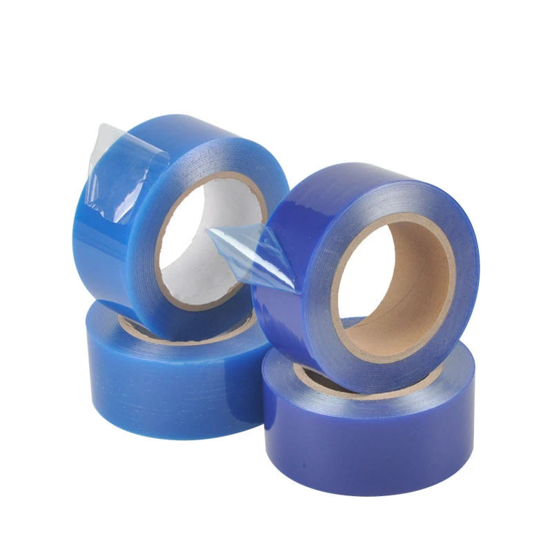 Disposable Soft Custom Thickness Blue Plastic PE Window And Glass Surface Protective Protect Film