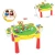 DIY toys Multifunctional building block legoe table Kids learning table Creative toy Duplo table Dining Storage desk (NO.PA0060)