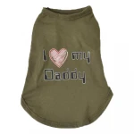 Dog Clothes Vest Cat Baby Clothing Pink Plaid Spring Dog Clothes Cool Dog Clothes