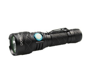 Donlyn Portable mini LED flashlights usb rechargeable LED torch  hot sell with clip