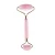 Import Double Head Welded Jade Roller Natural Crystal Face Roller Rose Quartz Facial Roller Face Massager from China