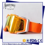 Double lens stylish ski goggles winter googles ski goggle ce skiing goggles glasses snow eyewear