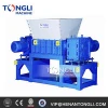 Double shaft tire shredder with cheap price scrap metal shredder for sale