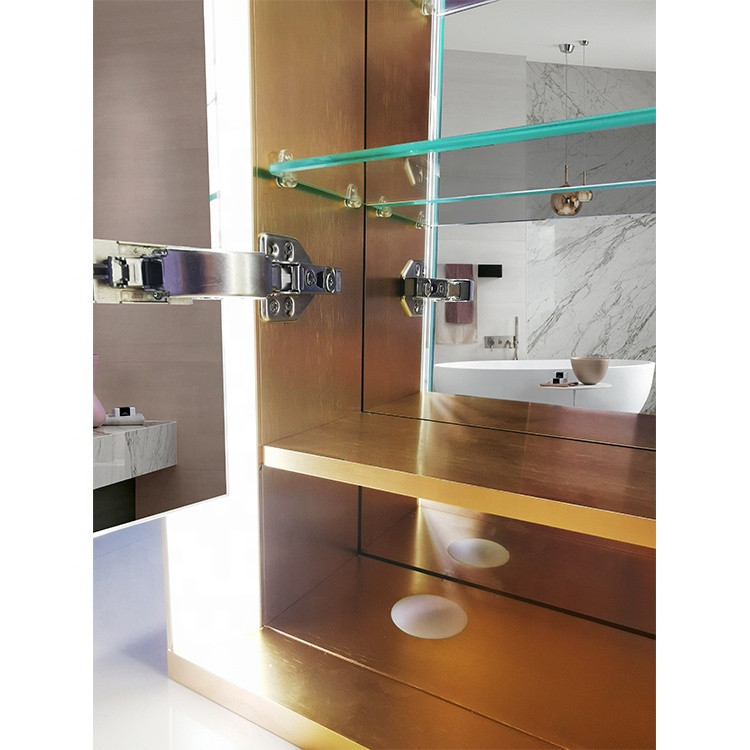 Buy Double Sides Mirror Doors High Quality Recessed Wall Mounted