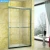 Import double sliding shower door simple style for Russian market from China