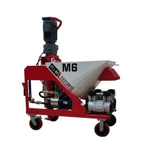 Dry powder spraying machine Auto matic gypsum spraying machine for construction