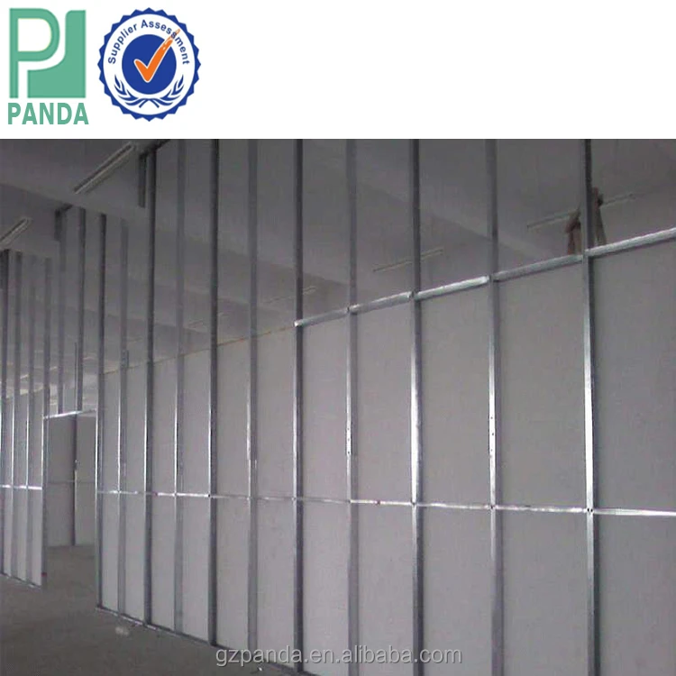 Drywall Metal Stud Galvanized Profile For Partition Wall System