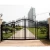 Import Dual Decorative Big Main Iron Gate Design for Residential Building from China