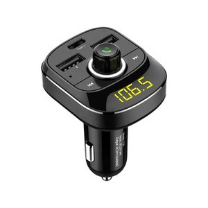 Dual USB Outputs 5V/3.1A Car MP3 Player With Bluetooth Hands-free Car Kit,FM Transmitter