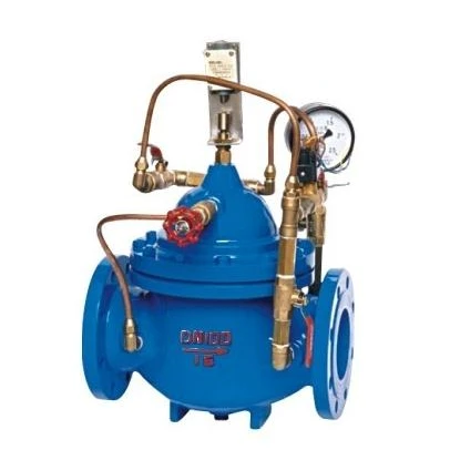 Ductile Iron Industrial Hydroelectric Control Valve Steam Flow Control Valve