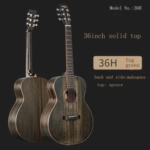 E- spruce top solid 36&#39; 41&#39; guitarra acoustic guitar produced by factory musical manufacturer