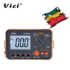 Earth resistance meter VC4105A LCD display Overload protection meter Manual range tester