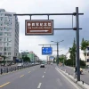 easy installation city metal square traffic road signs from chinese manufacturer