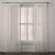 Import Easy to installation custom room design stock white sheer fabric curtains in rolls from China
