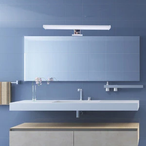 Eco-friendly Cabinet/Mirror Mounted Polished Chrome AC220-240V 8W 640lm Bathroom LED Hotel Mirror Lamp