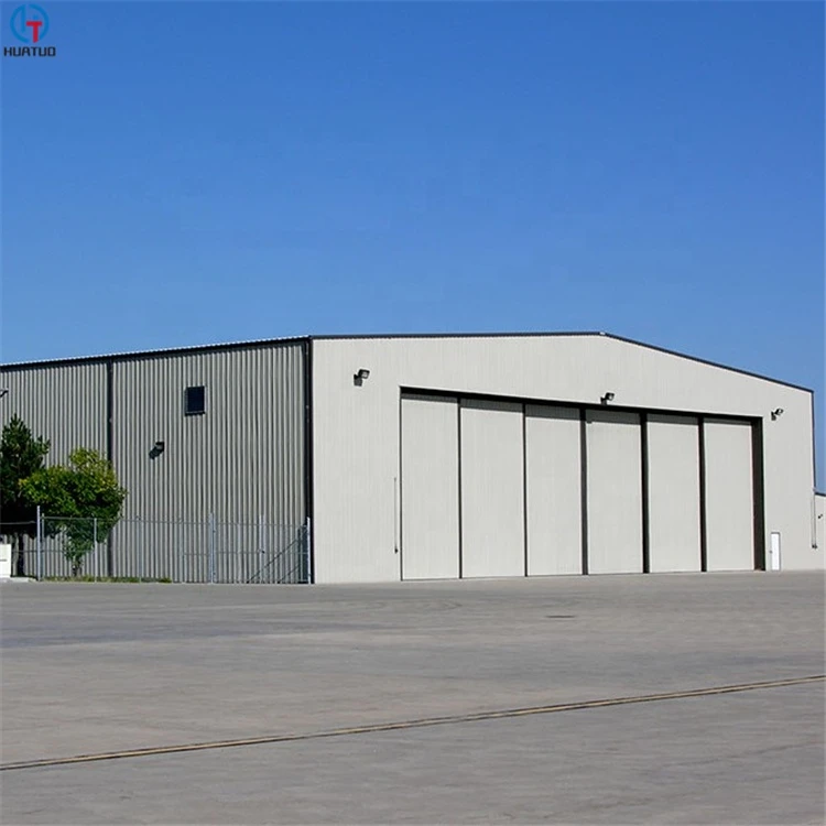 Economic Design Easy Build Prefab Steel Structure Hangar