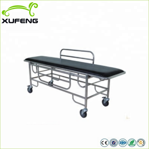 Effectively transfer patient Stainless steel  Flat  Patient  Strecher/nursing trolley