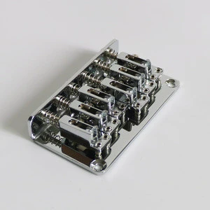 Electric guitar accessories and parts supplier chrome color 12 string hard tail fixed bridge fit 12 strings Best guitar parts