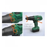 Electric tools series battery operated toys kids pretend play toy simulation tool set toy with window box