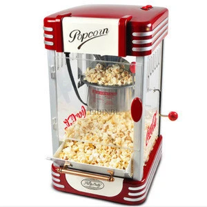Electrical Corn Popcorn Maker household automatic mini popcorn machine Hot Air Popcorn Popper home children kids Gift 220v