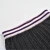 Import Elegant lady mixed lurex long black pleated skirt from China